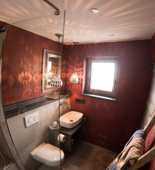 zweites Bad Ferienwohnung Alm zweites Bad Ferienwohnung Alm