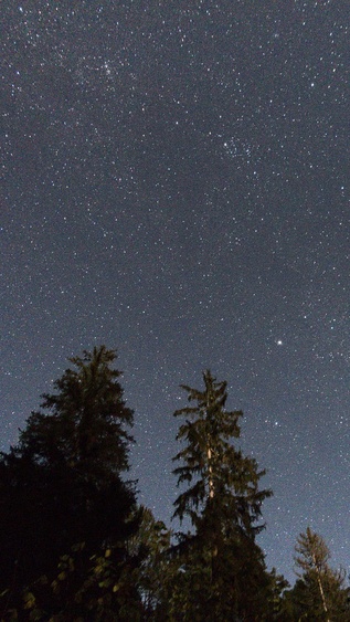 Der Sternenhimmel überm Tal