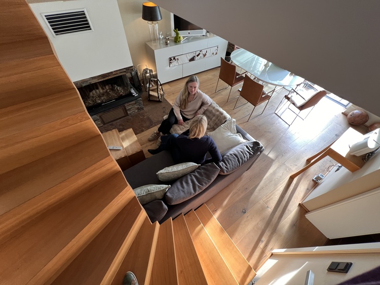 Blick ins Wohnzimmer Blick ins Wohnzimmer