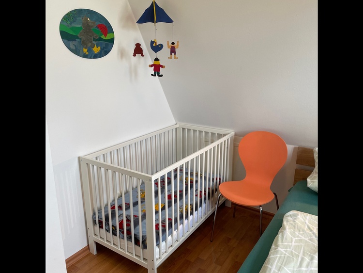 Kinderbett im 2. Schlafzimmer