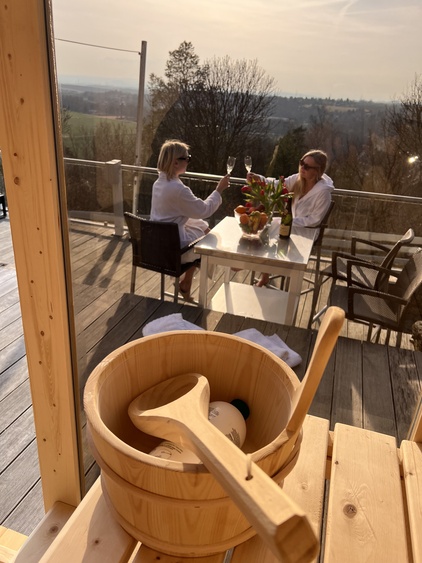 Außensauna / Outdoorsauna Außensauna / Outdoorsauna