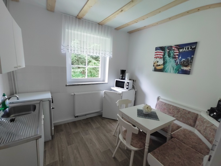 Küche der Ferienwohnung Küche der Ferienwohnung