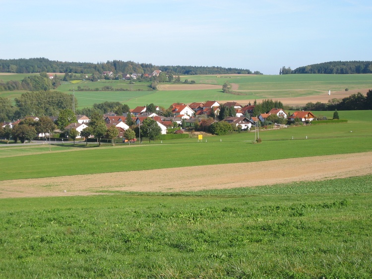 Blick auf Hattenweiler Blick auf Hattenweiler