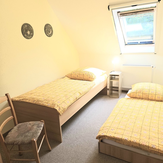 Schlafzimmer mit Rollbett Schlafzimmer mit Rollbett