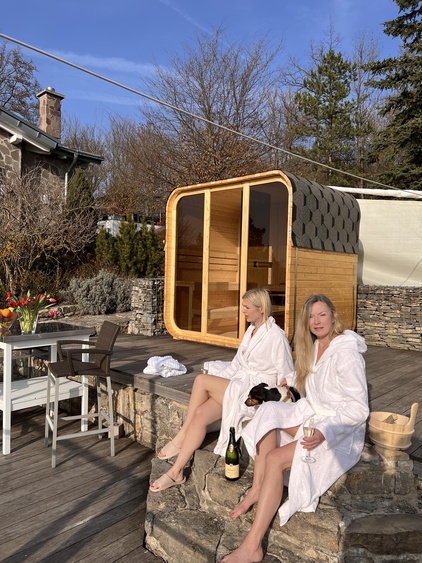 Außensauna / Outdoorsauna Außensauna / Outdoorsauna