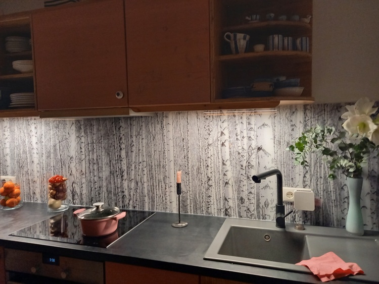 Küche umfänglich ausgestattete Küche umfänglich ausgestattete